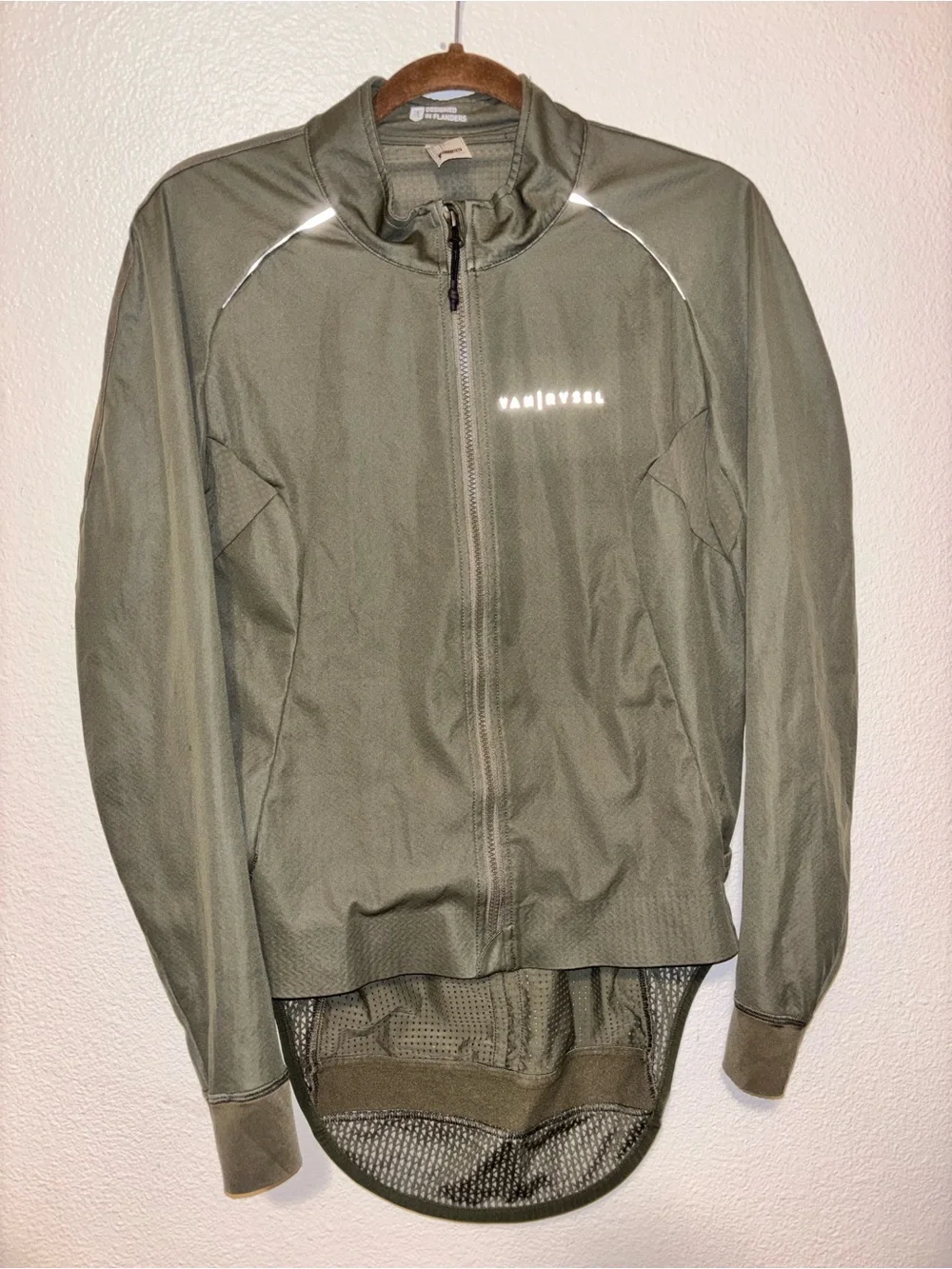 Van Heusen Olive Green Performance Track Jacket